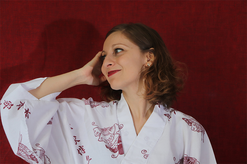 milena ingrosso kimono