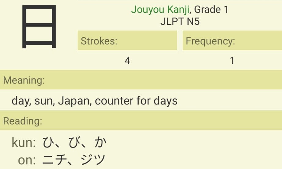 kanji sole